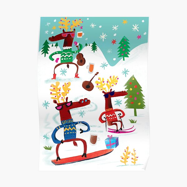 Sloping Off Poster