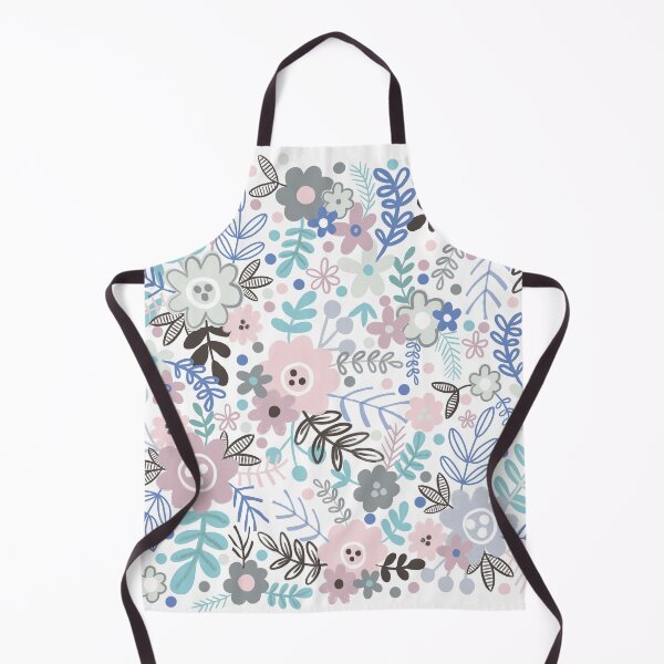 Item preview, The Pastel Garden flowers and leaves designed and sold by stamptout.