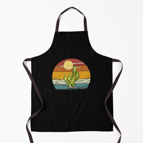 Item preview, Retro Vintage Saguaro Cactus Cactus Sunset Desert Cactaceae designed and sold by Tee Revolution.