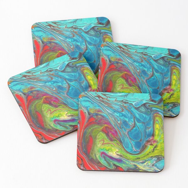 Item preview, #22 - Abstract acrylic painting - Fashionable, trendy and popular design - Kook Art - Marbella 4  designed and sold by KookArt.