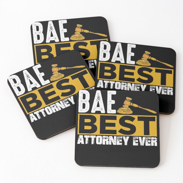 Item preview, Bae best attorney ever lawyer right shirt designed and sold by Grinover.