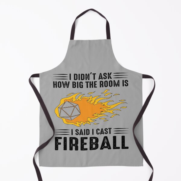 Item preview, I cast Fireball Wizard Sorcerer DM Gift TTRPG designed and sold by Clinton Thomas.
