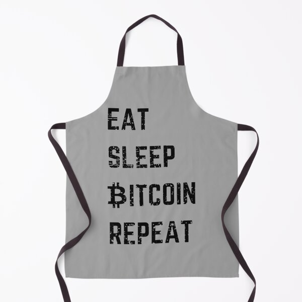 Item preview, Eat. Sleep. Bitcoin. Repeat. Distressed Typography designed and sold by Unworldly.