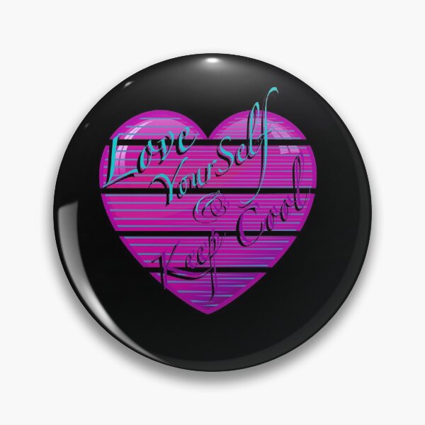 Item preview, Love Yourself and Keep Cool designed and sold by CyrilsDesigns.