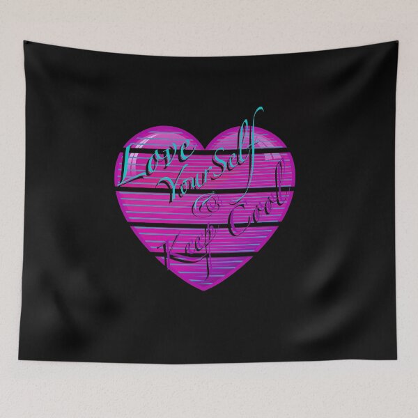 Item preview, Love Yourself and Keep Cool designed and sold by CyrilsDesigns.
