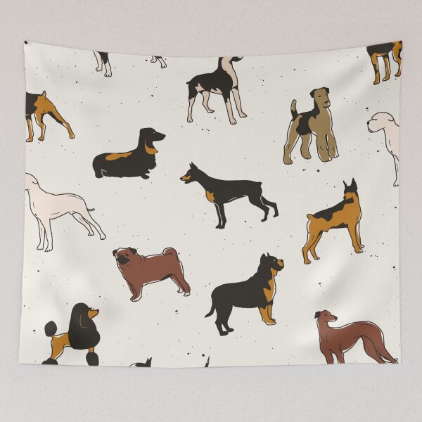 Item preview, Different dogs | Dog breed | Dog pattern designed and sold by DerSenat.