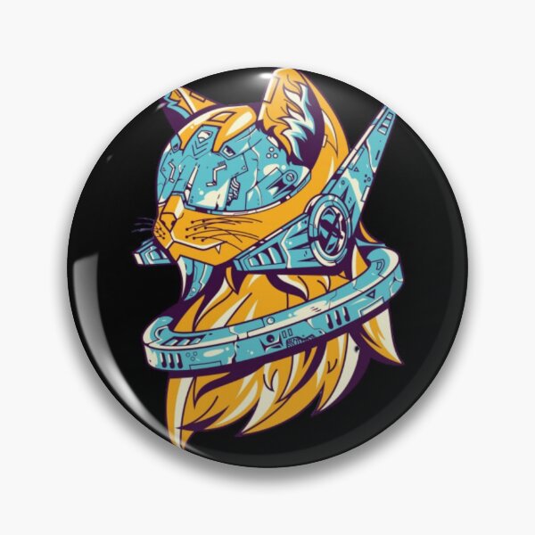 Item preview, Cyborg cat designed and sold by Rakos-Merch.