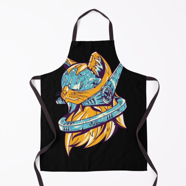 Item preview, Cyborg cat designed and sold by Rakos-Merch.