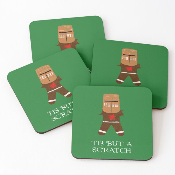 Item preview, Tis But A Scratch - Gingerbread Black Knight - British Comedy designed and sold by jacob-jendrey.