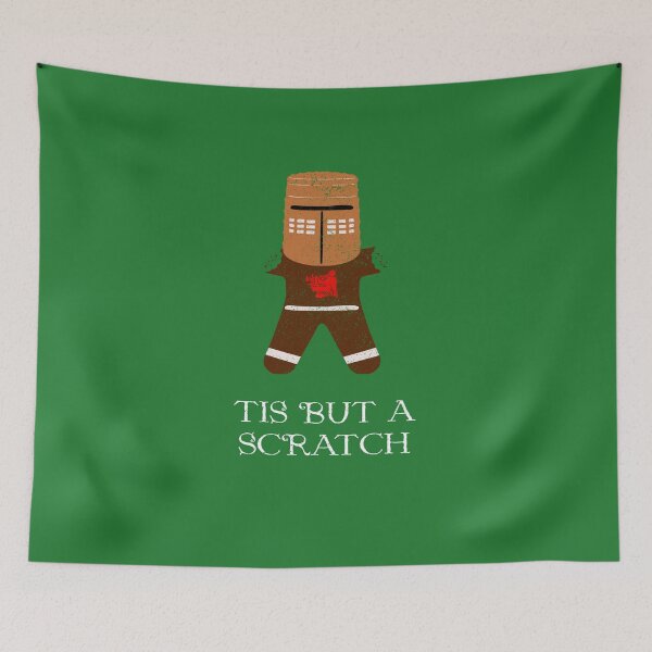 Item preview, Tis But A Scratch - Gingerbread Black Knight - British Comedy designed and sold by jacob-jendrey.