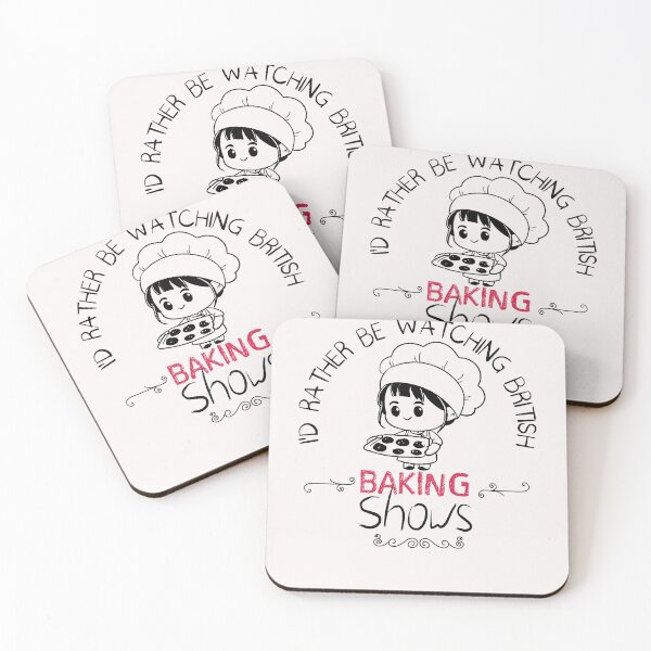 Item preview, I'd Rather Be Watching British Baking Shows - Funny -Baking designed and sold by Hannah  Pillic.