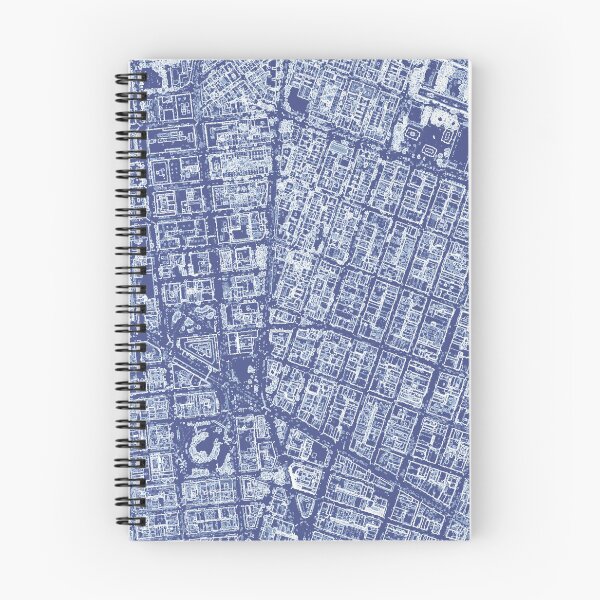 Item preview, Soho Neighbourhood Buildings Map designed and sold by Mapozoid.