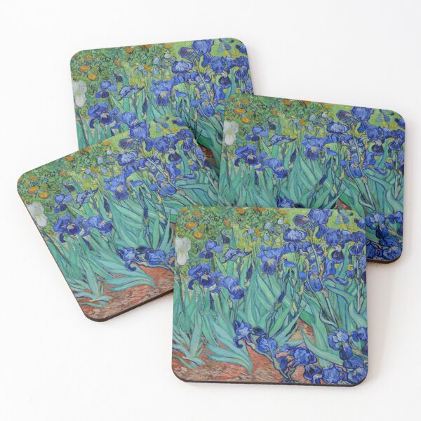Item preview, Vincent Van Gogh Irises Vibrant Flower Fine Art designed and sold by RBEnt.
