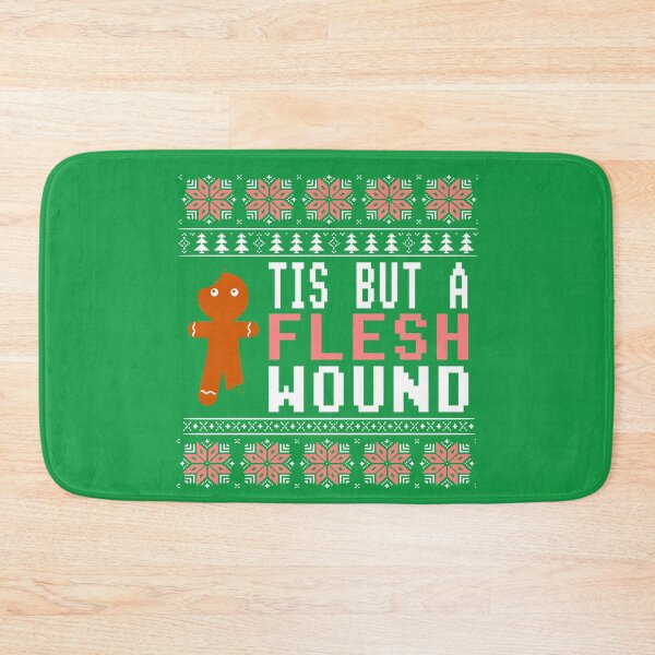 Item preview, Tis But A Flesh Wound - Gingerbread - Ugly Sweater - British Comedy designed and sold by jacob-jendrey.