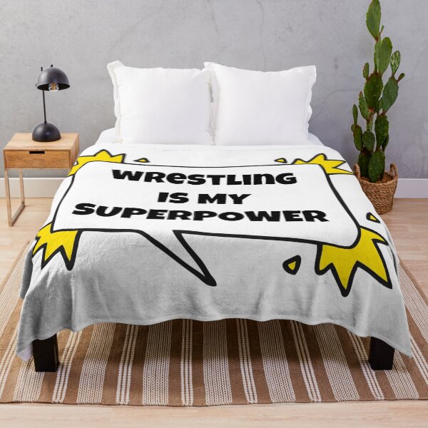 Item preview, Wrestling is my superpower designed and sold by TheGreenGoat.