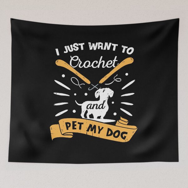 Item preview, Regalo de ganchillo para amantes de los perros designed and sold by Marcid95.