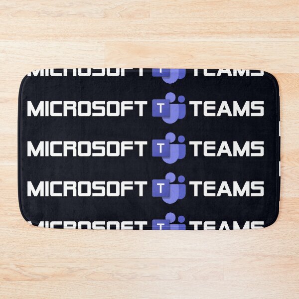 Item preview, Microsoft teams text blue logo designed and sold by wiggy38.