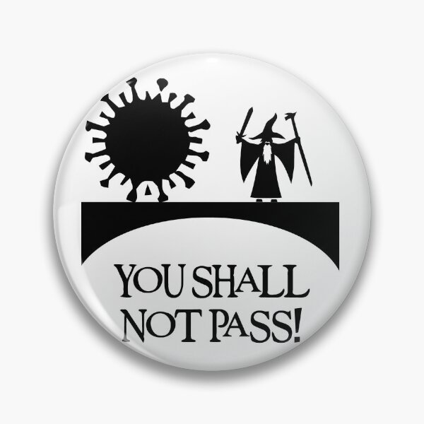 Item preview, Covid Shall not pass designed and sold by Serigrafia Digital Z.