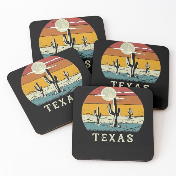 Artikelvorschau, Texas Vintage Saguaro Kaktus Kaktus Sonnenuntergang Wüste Cactaceae entworfen und verkauft von Tee Revolution.