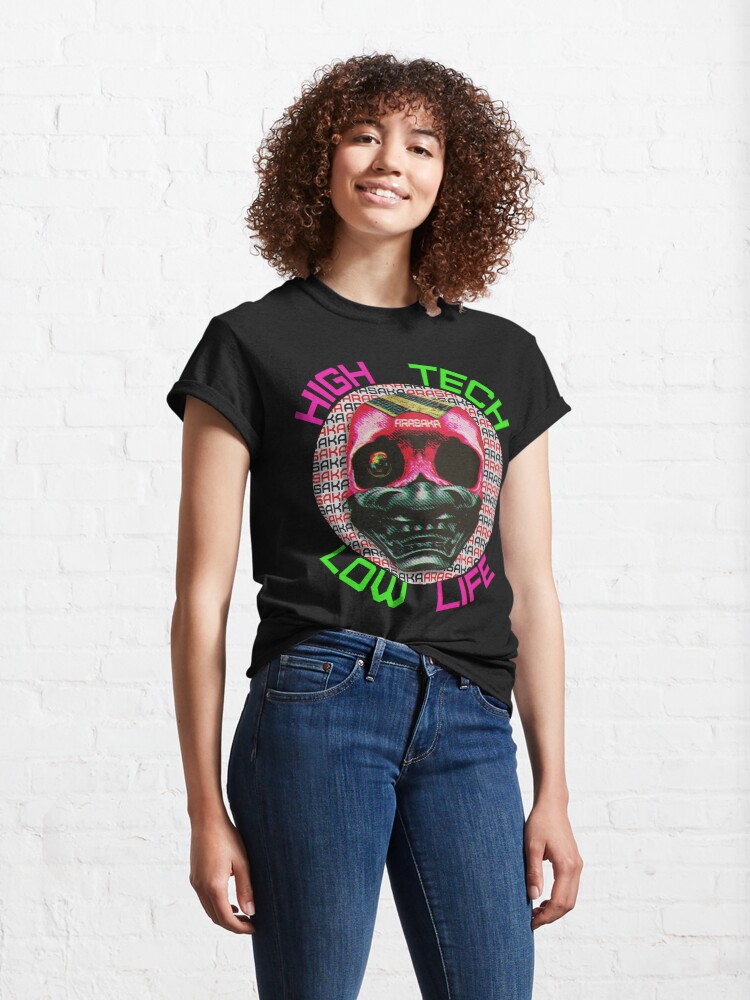 Alternate view of Cyberpunk Arasaka Skull - Parody advertisement Classic T-Shirt