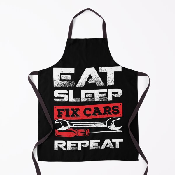 Item preview, Eat Sleep Fix Cars Repeat Race Car Mechanic Gift  designed and sold by Marcid95.