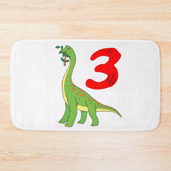 Item preview, Brachiosaurus Dinosaur 3rd Birthday Toddler Boy Dino 3 Years Old designed and sold by samshirts.