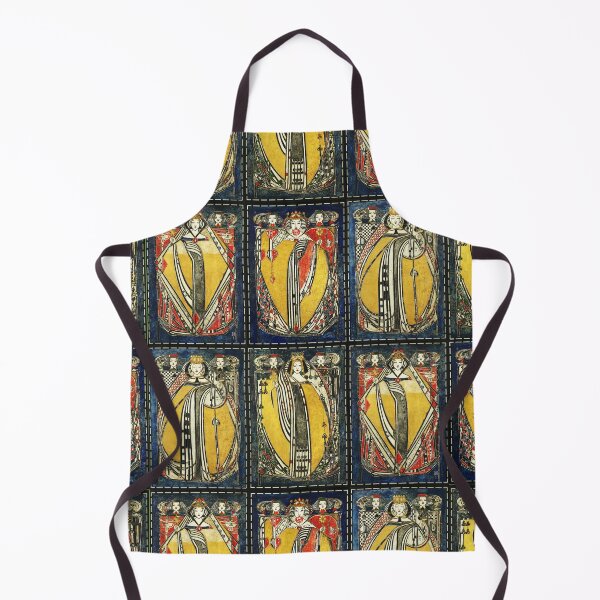 Item preview, FOUR QUEENS OF HEARTS ,CLUBS,DIAMONDS AND SPADES Art Nouveau  designed and sold by BulganLumini.