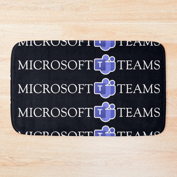 Item preview, Teams Microsoft text white logo designed and sold by wiggy38.