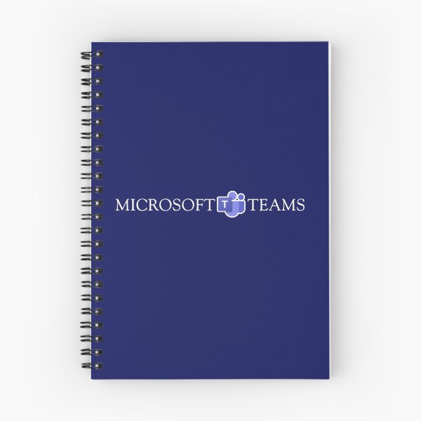 Aperçu de l'œuvre Equipes Microsoft text logo blanc créée et vendue par wiggy38.