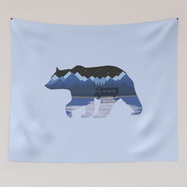 Item preview, RV & MOUNTAIN BEAR designed and sold by VanLoving.
