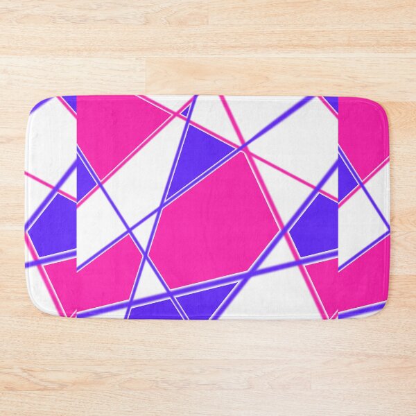 Item preview, geometric triangles with colorful seamless pattern designed and sold by The-overthinker.