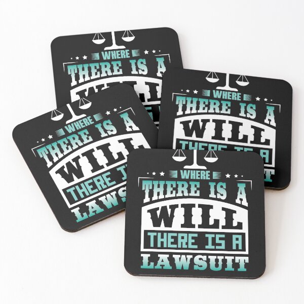 Item preview, Where there is a will there is a Lawsuit designed and sold by Grinover.