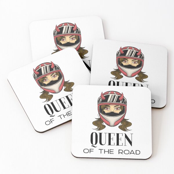 Item preview, Motorcycle Girl - Queen of The Road designed and sold by ManiaTeec.