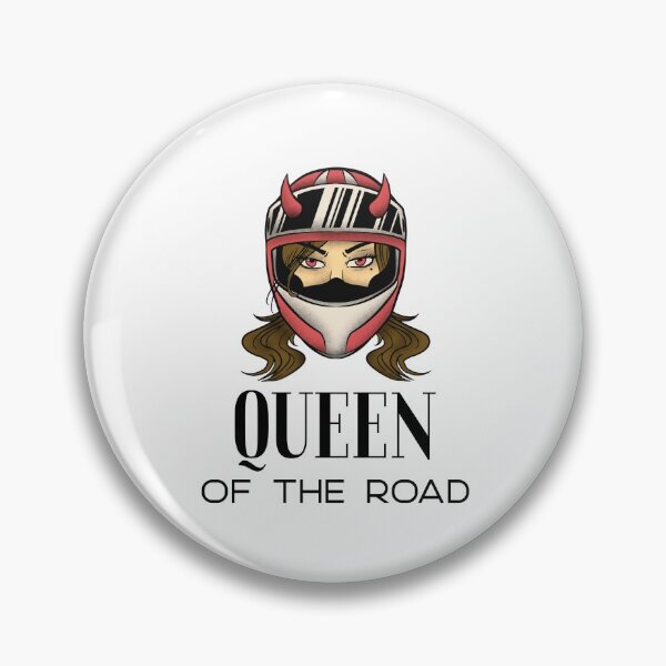 Item preview, Motorcycle Girl - Queen of The Road designed and sold by ManiaTeec.