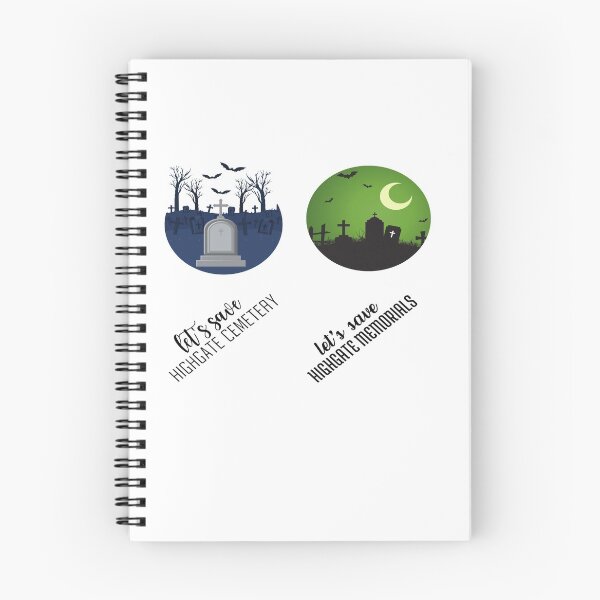 Item preview, Let's Save Highgate Cemetery Stickers Pack designed and sold by Cosmic Dust.