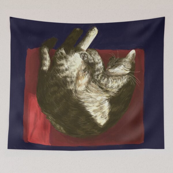 Item preview, Sleeping cat designed and sold by Annalisa Schettino.
