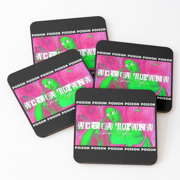 Item preview, aqua/acqua tofana - neon academia. designed and sold by Dark Academia Stuff.