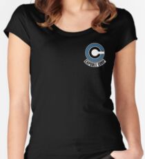 Capsule Corp Women's Fitted Scoop T-Shirt