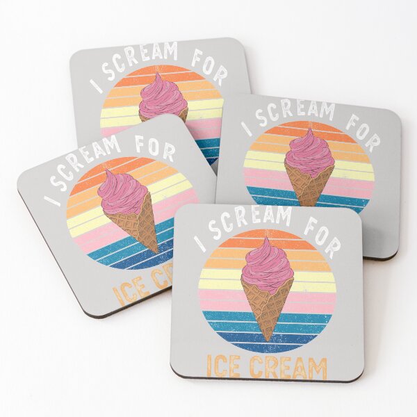 Item preview, I Scream for Ice Cream Funny Gift for Ice Cream Lover designed and sold by GINIART.