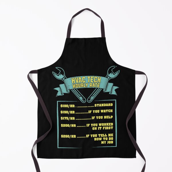 Item preview, HVAC Tech Hourly Rate designed and sold by Marcid95.