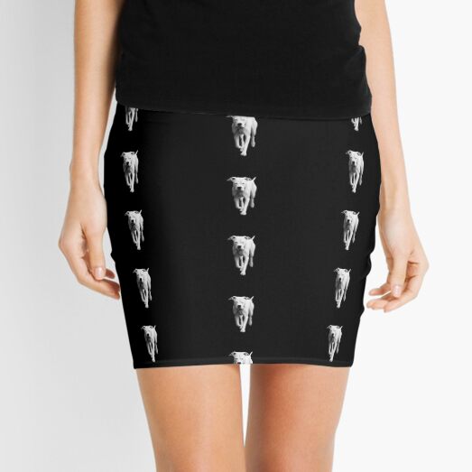 dogo argentino / Swiss Artwork Photography Mini Skirt