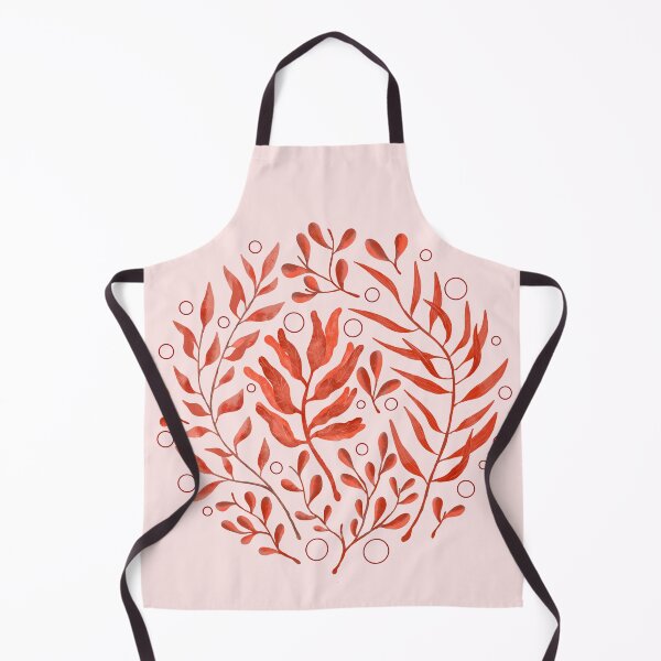 Aperçu de l'œuvre Feuilles Peachy Peachy créée et vendue par ethnicdrawing.
