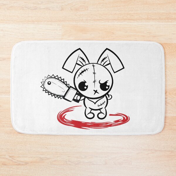 Item preview, Grumpy Voodoo Bunny Cute Bigfoot Monster designed and sold by ProjectX23.