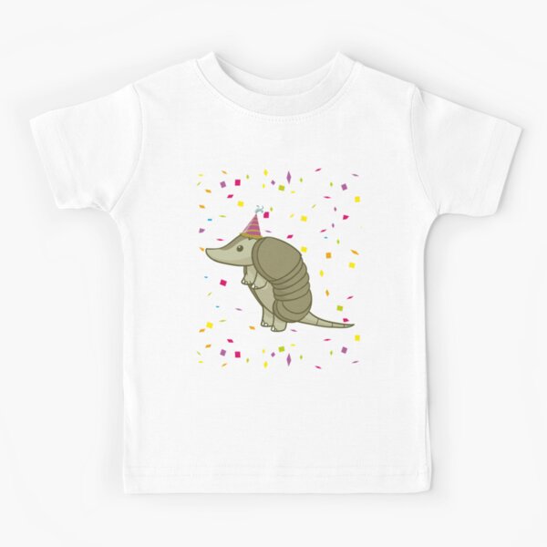 Funny Armadillo Shirt Birthday Gifts Kids T-Shirt