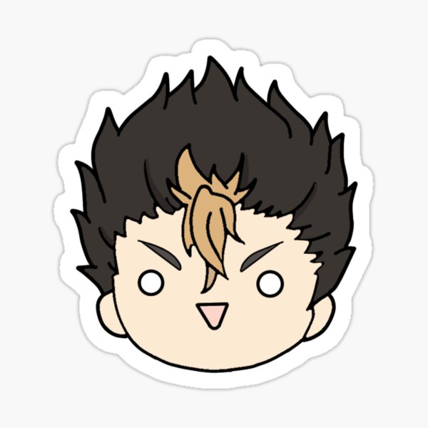 Haikyuu Nishinoya Sticker By Teruyuji Redbubble