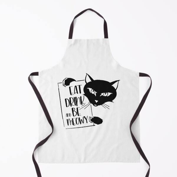 Item preview, Eat Drink And Be Meowy designed and sold by Ba3ksy Design.