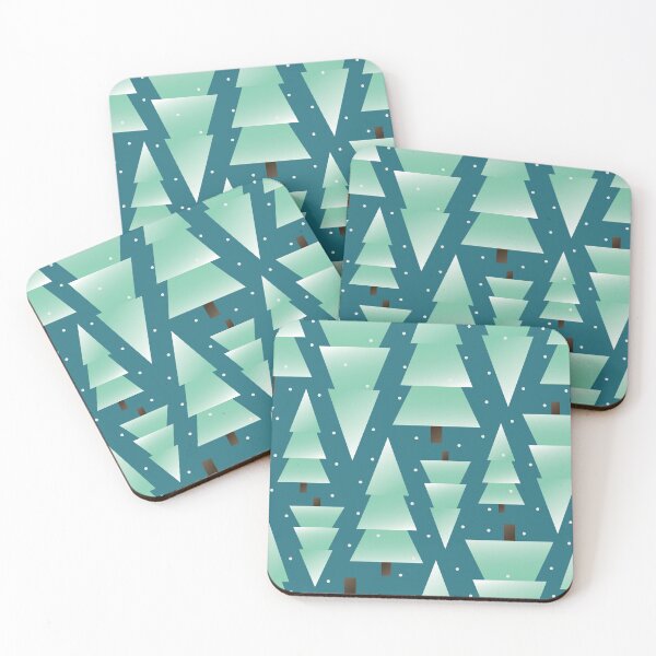 Item preview, Fir trees under the snow designed and sold by Simkone.