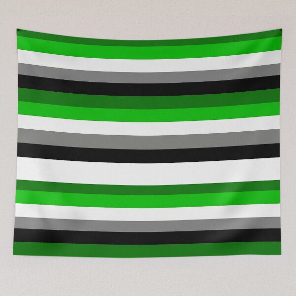 Item preview, Stripes Pattern || LGBTQ+ (Aromanticism) designed and sold by Moka898.