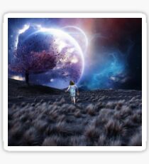Lost in a space that isn't there Sticker