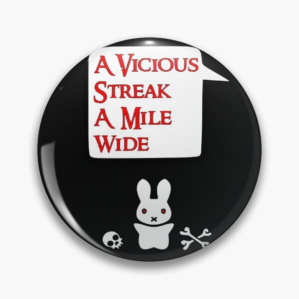 Item preview, That rabbit has a vicious streak a mile wide - British Comedy designed and sold by jacob-jendrey.